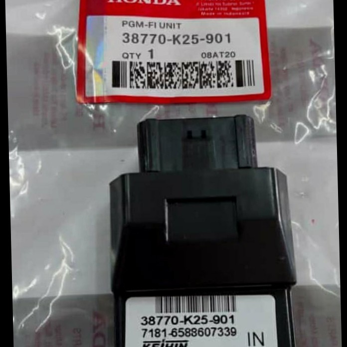 Ecu Pgm Fi-K25 Honda Beat Fi 2013-2014 Stater Kasar