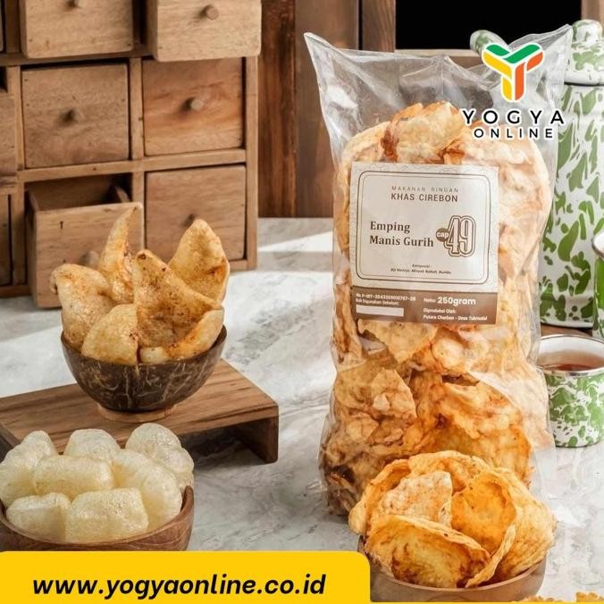 

NEW PRODUK CAP 49 EMPING MANIS GURIH KHAS CIREBON 250GR !!!!!