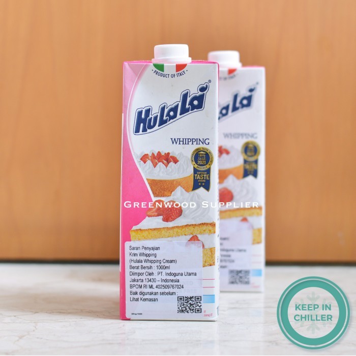 

DISKON Hulala Whipping Cream / Krim Kocok Hulala - [ITALY QUALITY] Kode 256