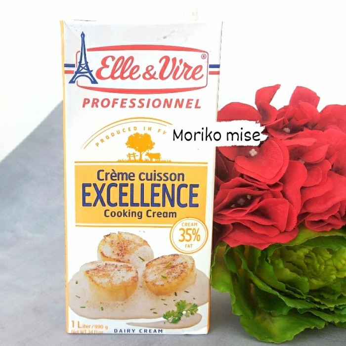 

DISKON elle vire cooking cream 1 liter / cream cuisson excellence 1 lt Kode 28