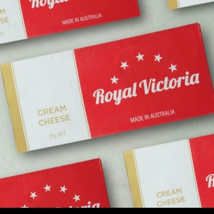 

NEW cream cheese royal victoria repack 500gr Kode 505