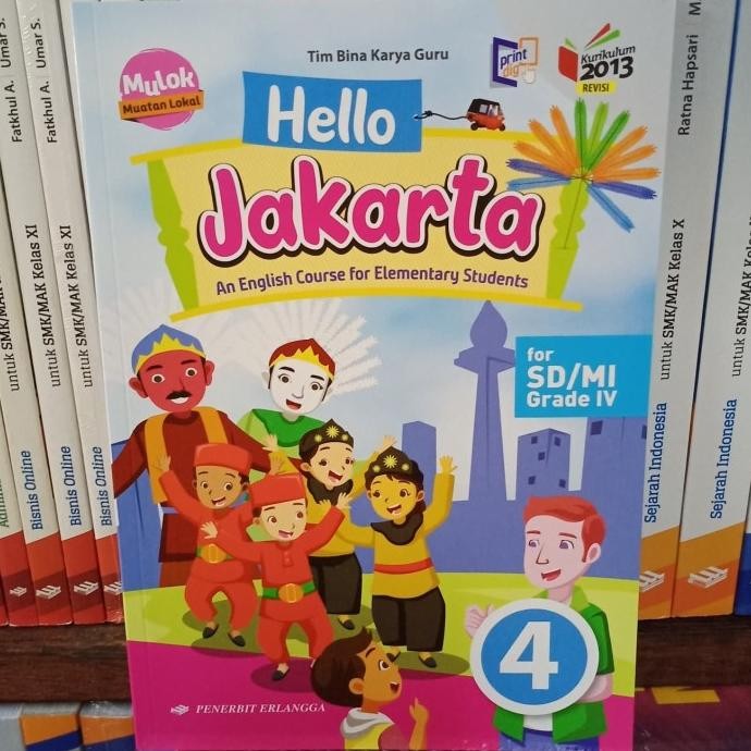

Buku Hello Jakarta SD kelas 4 k13 revisi