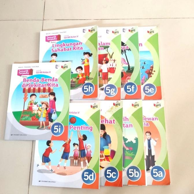 

PAKET BUKU TEMATIK TERPADU KELAS 5 SD K13N ERLANGGA