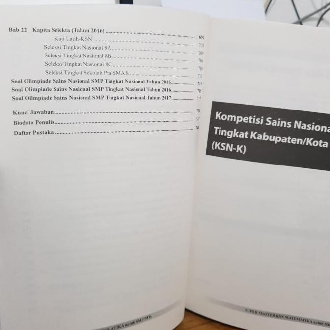 

SUPER MASTER KSN MATEMATIKA SMP/MTS (PROF. SUKINO) - YRAMA WIDYA