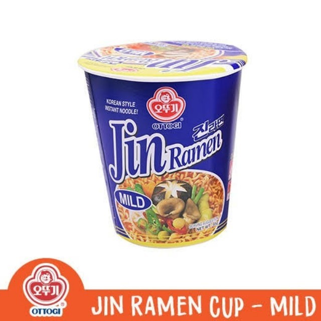 

Ottogi Jin Ld Ramen Cup Bowl E Intan Uah Ala Orea