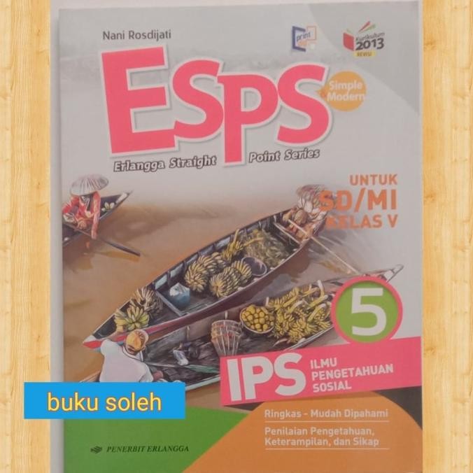 

buku paket Esps pelajaran IPS SD kelas 5 kurikulum 2013 revisi