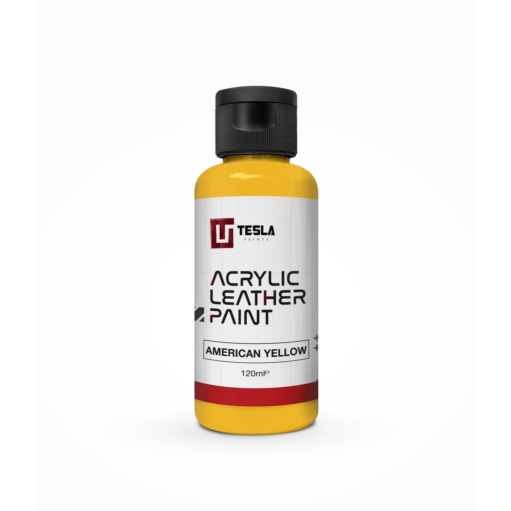 

ACRYLIC LEATHER PAINT - 120ML - AMERICAN YELLOW