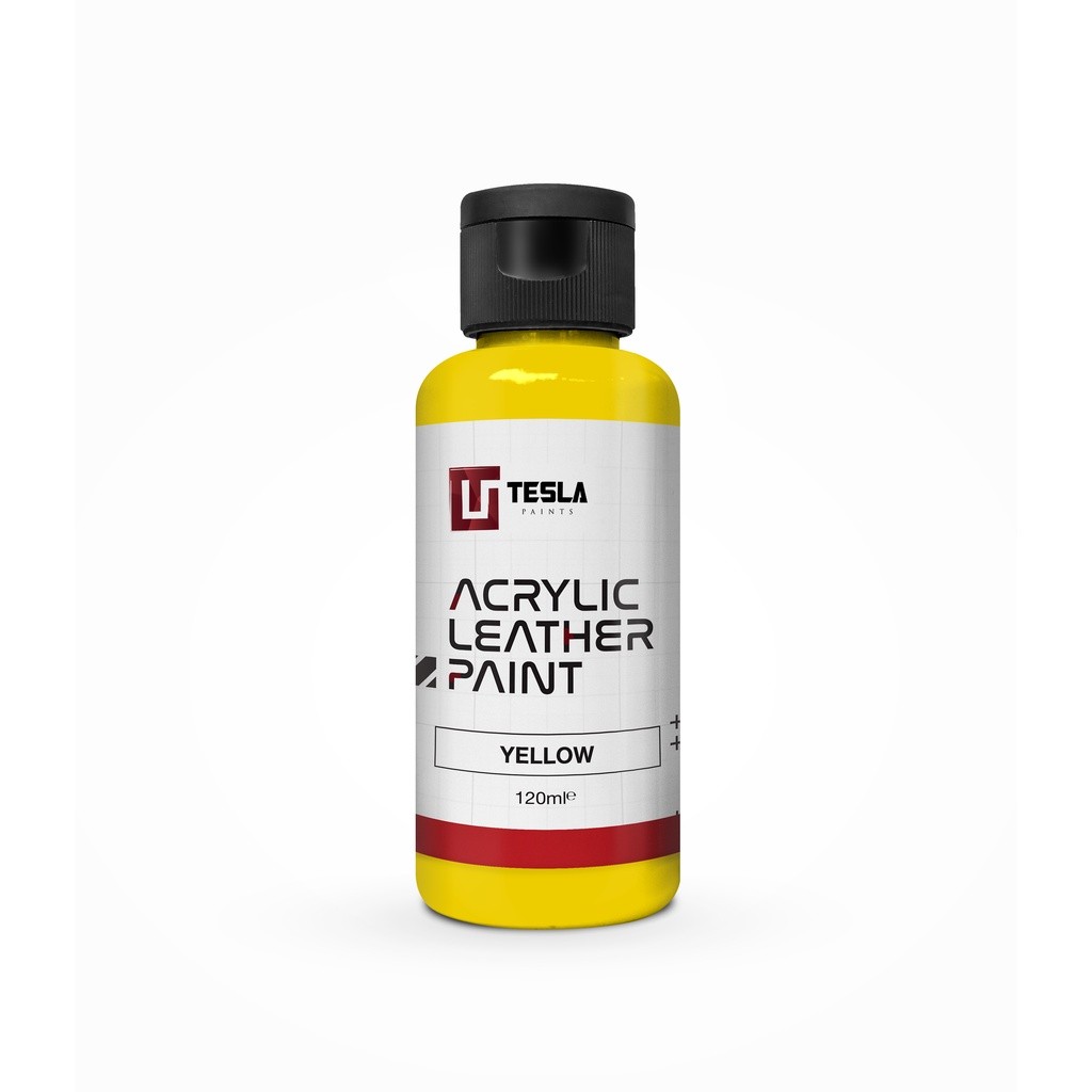 

ACRYLIC LEATHER PAINT - 120ML - YELLOW