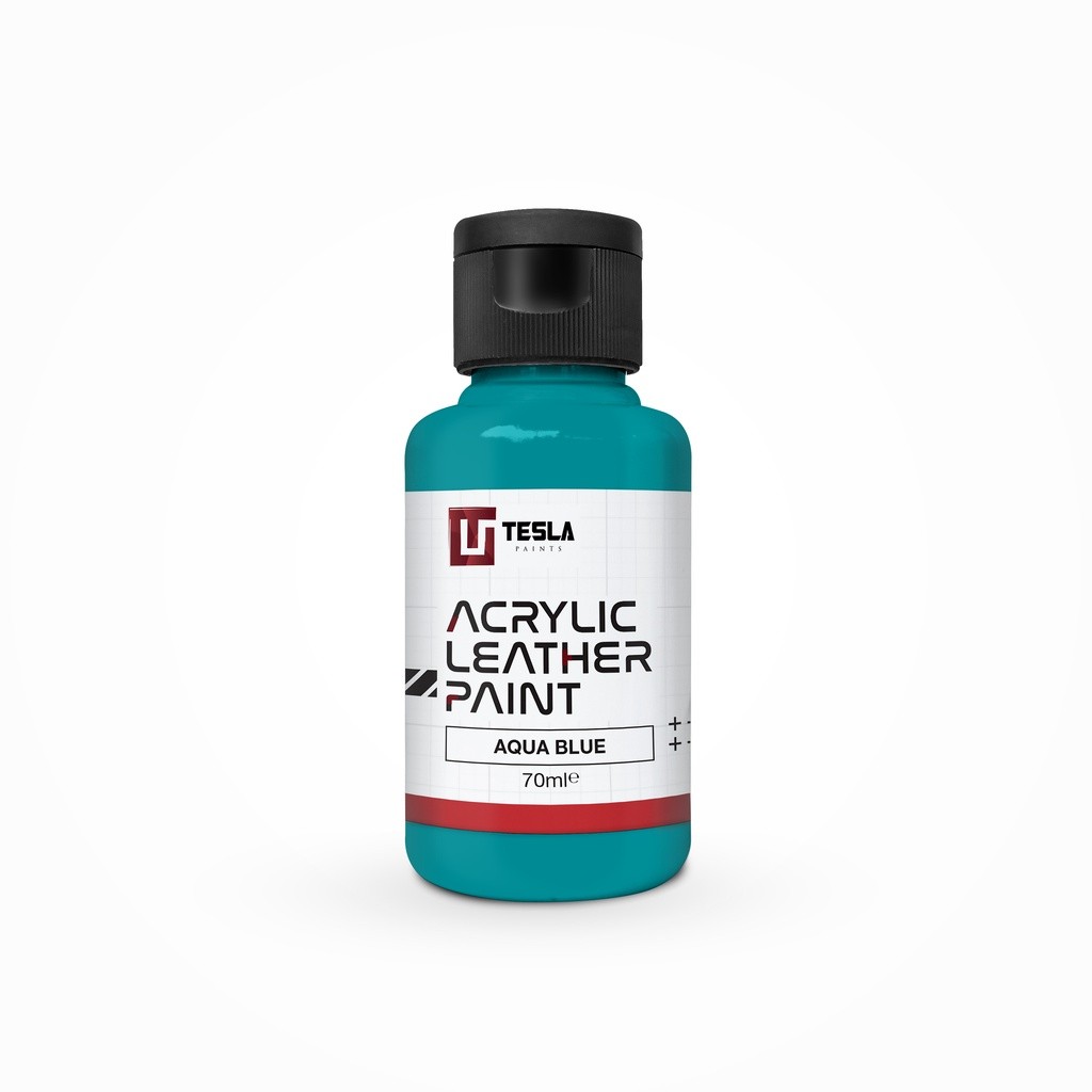 

ACRYLIC LEATHER PAINT - 70ML - AQUA BLUE