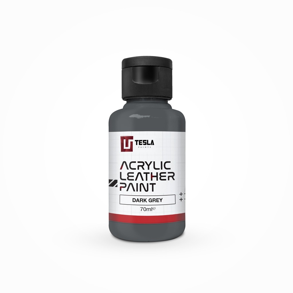 

ACRYLIC LEATHER PAINT - 70ML - DARK GREY