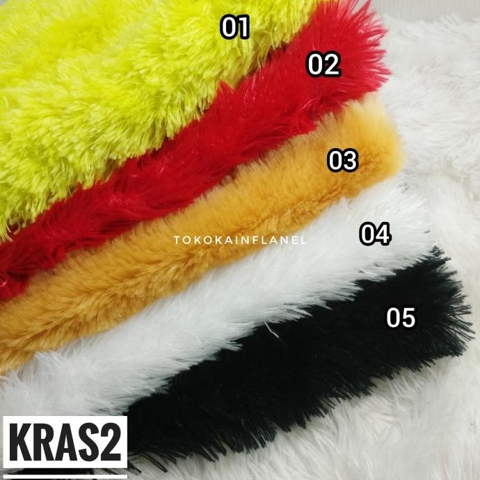 

KRAS2 KAIN BONEKA RASFUR PANJANG BULU 1,5CM UKURAN 85X150CM SIAP KIRIM