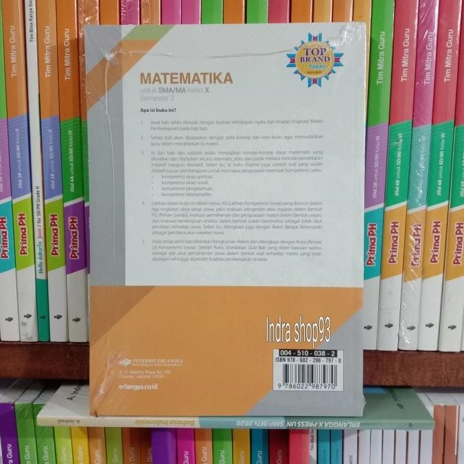 

Buku Matematika 1B wajib kelas 1/X SMA kurikulum 2013 Erlangga