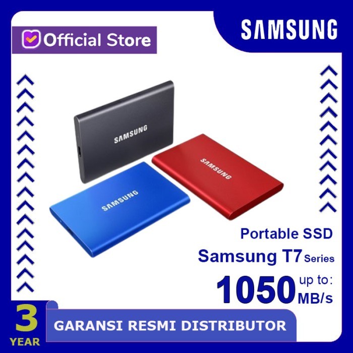SSD Samsung T7 1TB Portable - SSD Eksternal USB 3.2