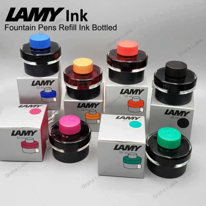 

Baruu! LAMY Ink / Refill Tinta Fountain Pen 30ml / 50ml / Crystal Ink