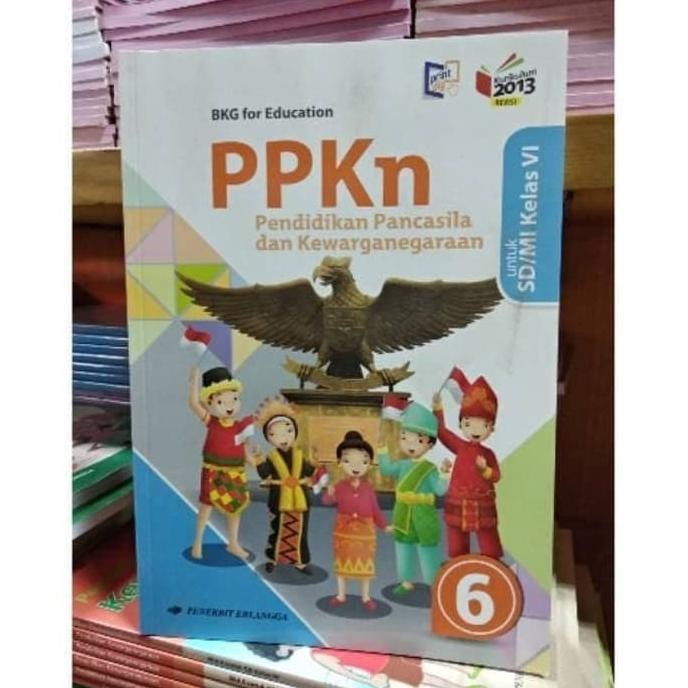 

BEST SELLER PPKn 6 UNTUK SD/MI KELAS VI ( K13N ) ERLANGGA