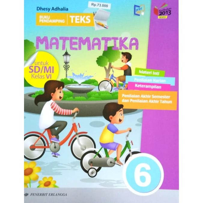 

BEST SELLER ORIGINAL BUPING MATEMATIKA SD/MI KELAS 6 K13N ERLANGGA