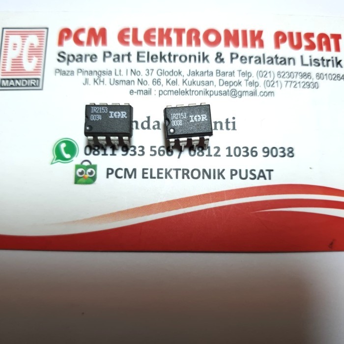 IC IR2153 IR 2153 kw1 tulisan putih