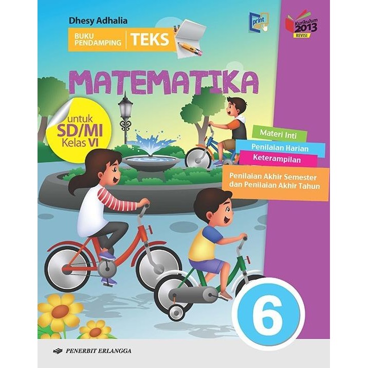 

Buping Buku Pendamping Tematik Terpadu Matematika Kelas 6 SD Erlangga