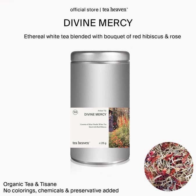 

ARTISAN TEA BLEND / DIVINE MERCY WHITE TEA / TEA HEAVEN GIFT SIAP KIRIM