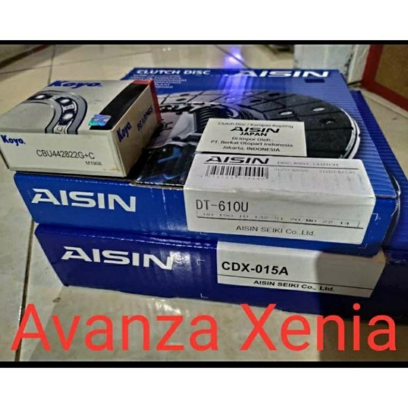 Kampas Kopling 1 Set Avanza Xenia 1300Cc / 1 3 Kopling Set Original Aisin