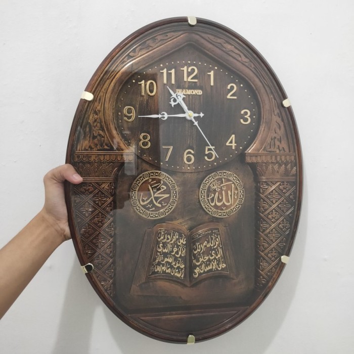 Diskon Jam Dinding Kaligrafi / Jam Masjid Kaligrafi