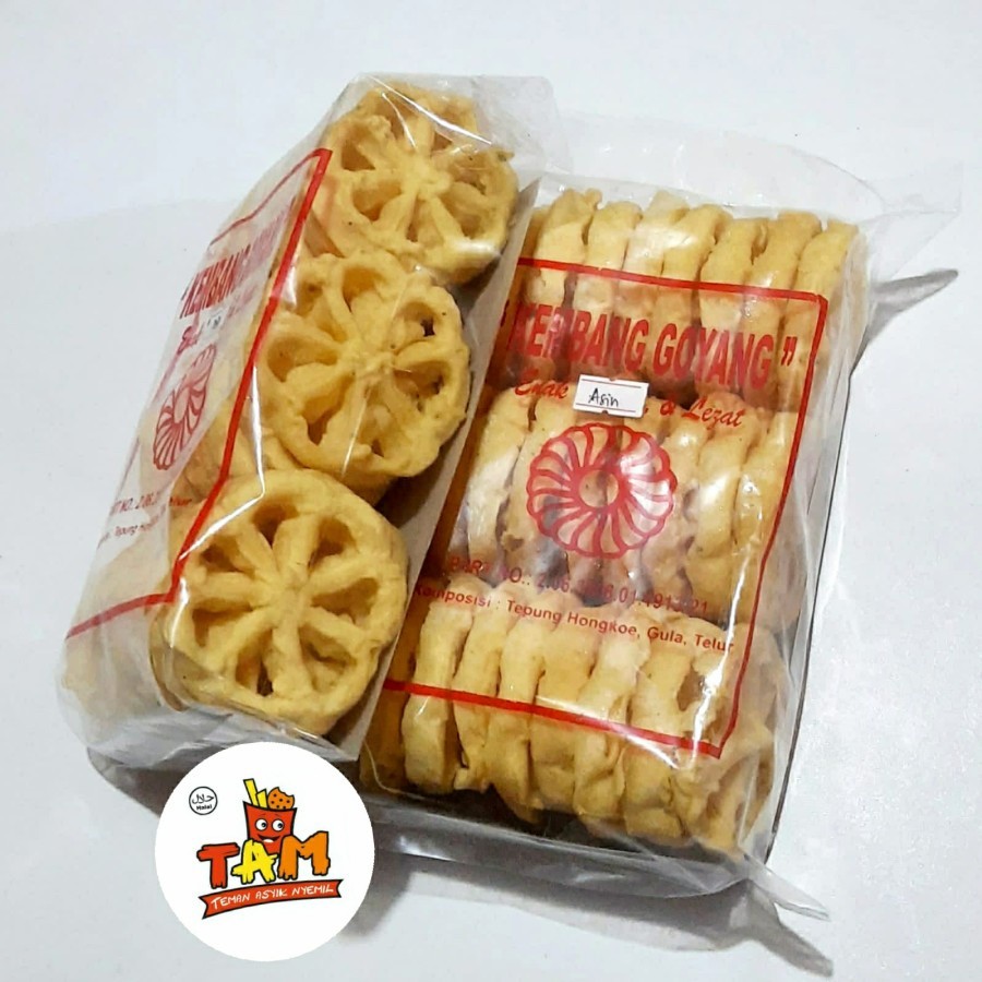 

Kue Kembang Goyang Manis Asli Betawie (isi 24 pcs) - Tam Snack