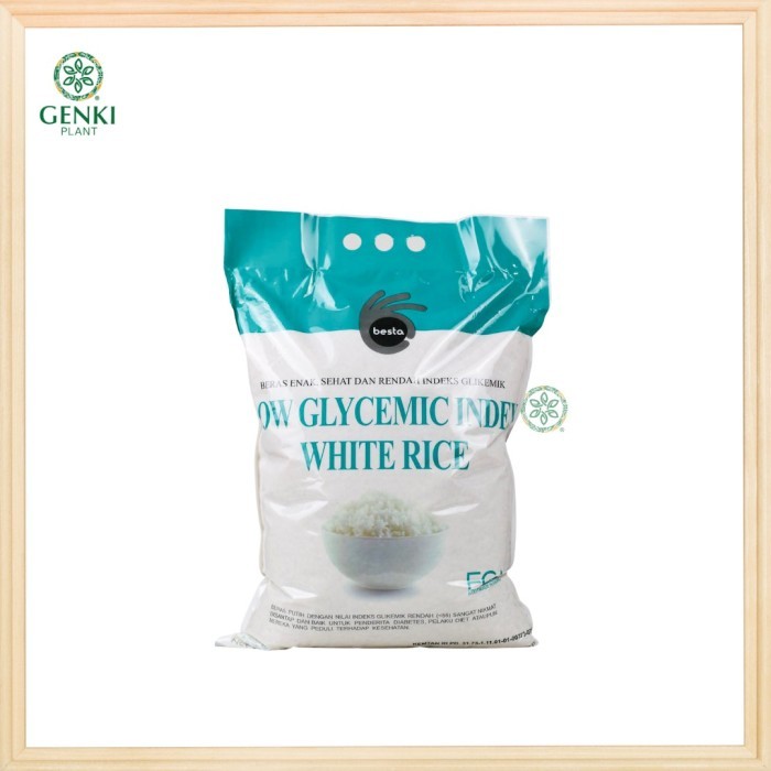 

Beras Putih Besta (Low Glycemic Index) - 5 kg