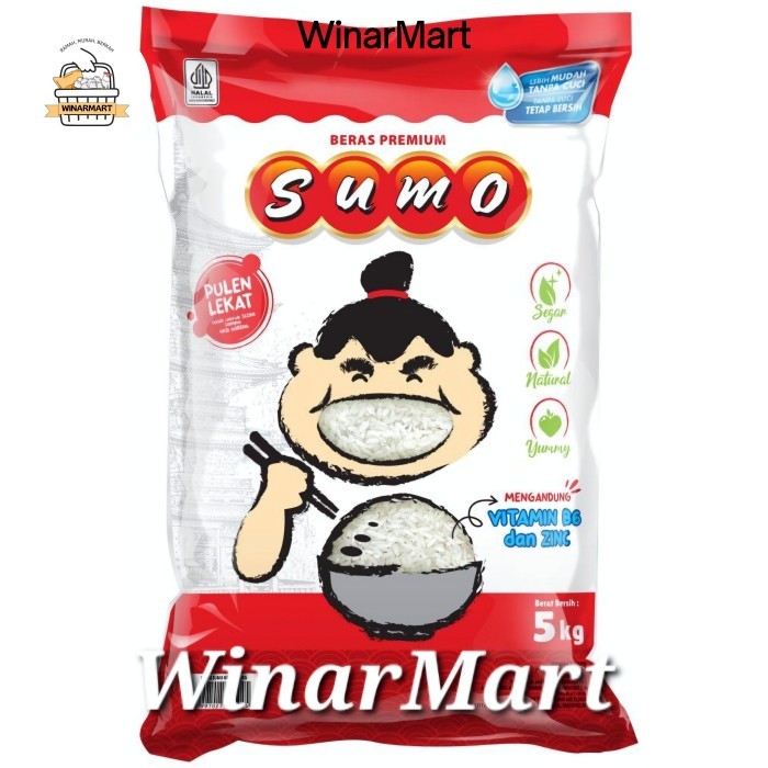 

Beras Premium Sumo Merah 5kg
