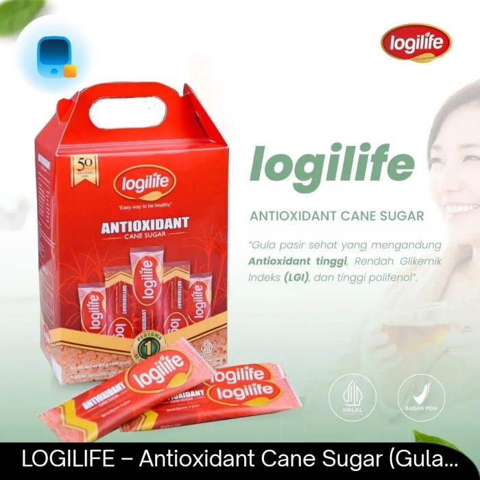 

Logilife - Gula Kristal LGI Antioksidan