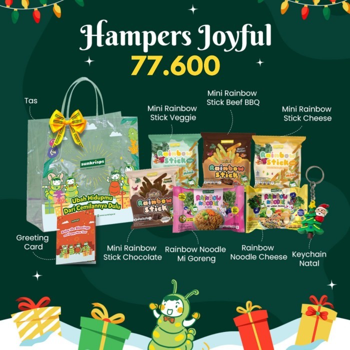 

Hampers cemilan anak sehat I paket lebaran by Sunkrisps