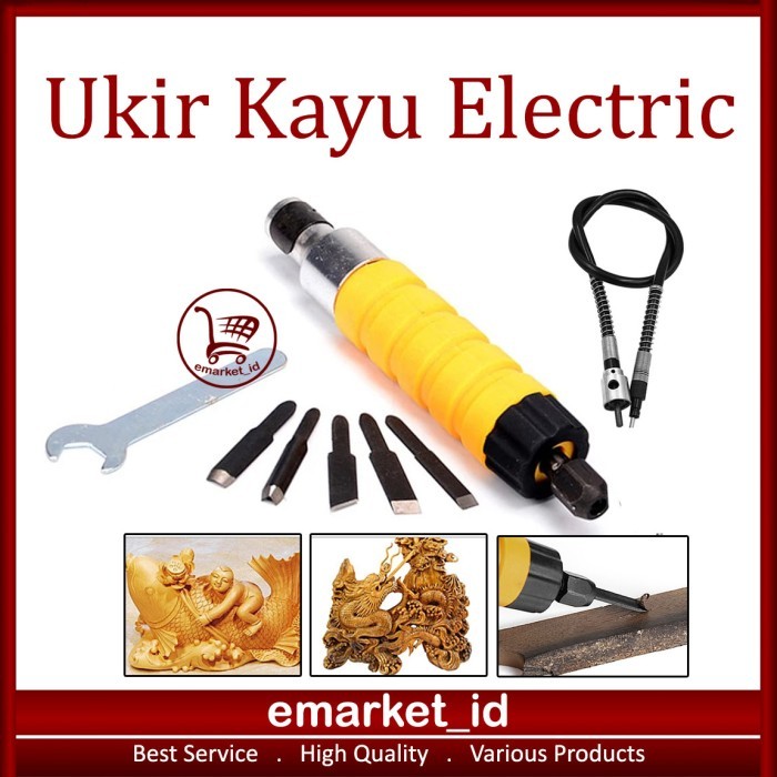

Alat Ukir Kayu Electric / Elektrik Chisel Tatah Wood Carving Tool