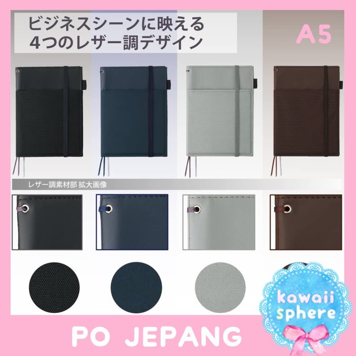 

Kokuyo Systemic Ring Note A5 Preorder Jepang Kokuyo Ring Notebook