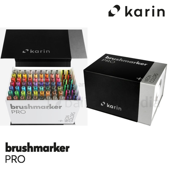 

Karin markers BrushmakersPro Mega Box Plus Set of 72
