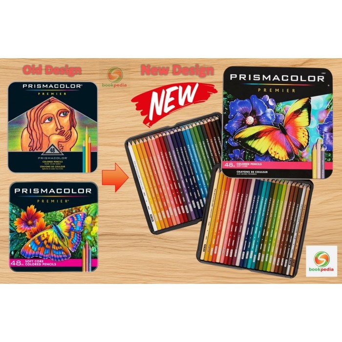 

ORIGINAL PRISMACOLOR Premier Soft Core 48 Colors NEW! NEW! READY STOK!