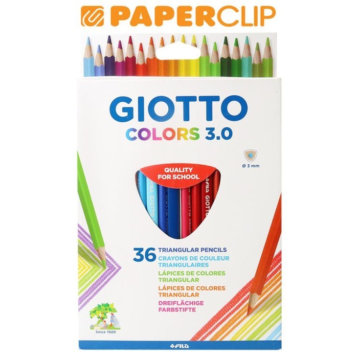 

PENSIL WARNA GIOTTO SET 277600 36COLOR 3.O