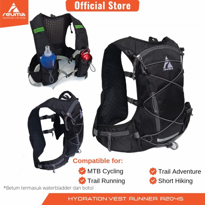 Reuma - Hydropack/ Tas Lari Punggung/ Tas Running/ Running Vest