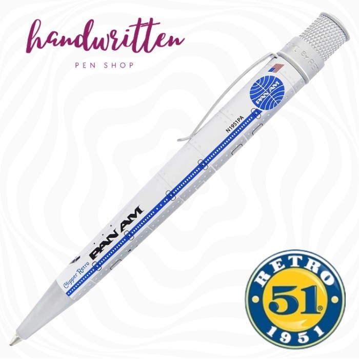 

PAN AM x RETRO 51 Clipper Retro Rollerball Ballpoint Pen/ Pulpen