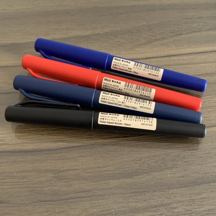 

MUJI Water based felt pen
