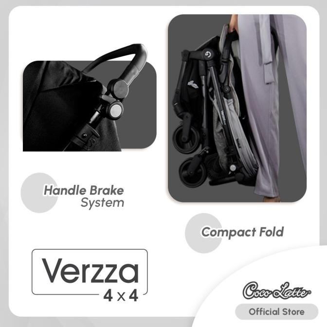 Cocolatte Stroller 21208 Verzza 4x4