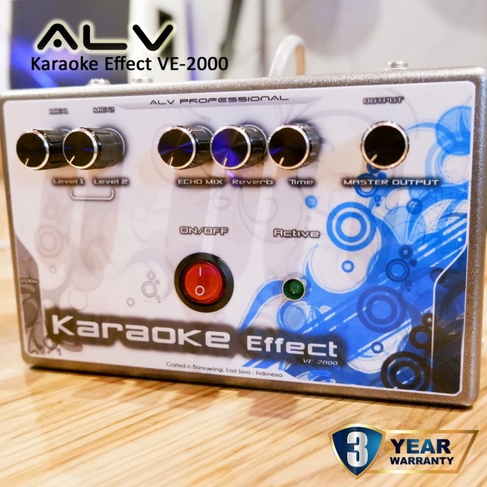 Kag128- Alv Karaoke Effect Ve-2000 - Efek Echo Reverb Karaoke Vokal