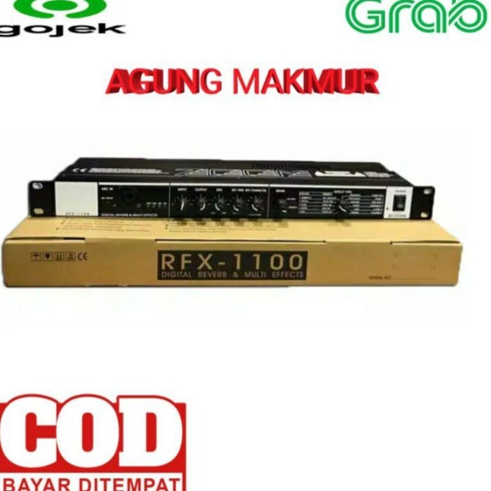 Terlaris Efek Vokal Zoom Rfx-1100 Digital