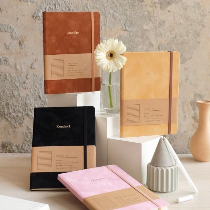 

Mason Suede Notebook Charcoal Black / Jurnal / Diary / Buku Catatan