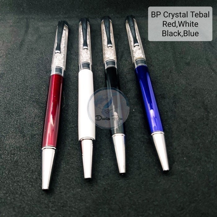 

Pen Ekslusif Bp 108 Crystal Tebal, Pulpen Metal, Grosir Bolpen Promosi