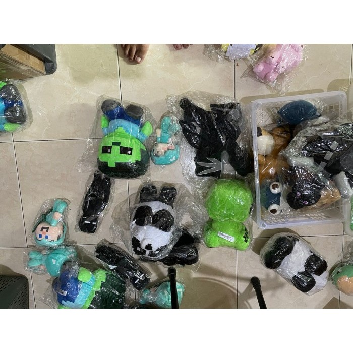 HOT SALE Boneka Minecraft Boneka Steve 30cm Boneka Hadiah Ulang Tahun DKB