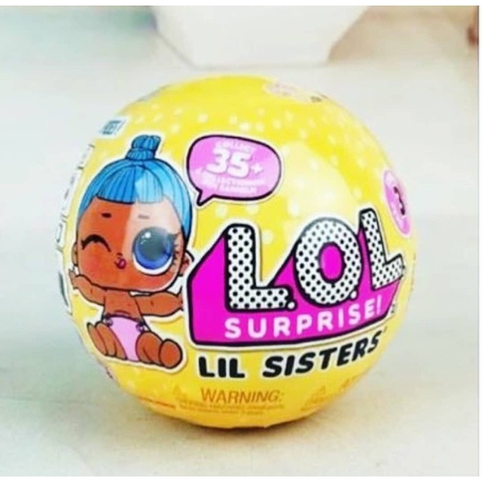 FREE ONGKIR Lol surprise doll lil sister series 3 wave 2 READY STOK