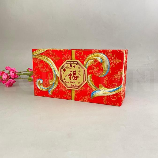 

''Terlaris" Box Kue Setengah Loyang / Kotak Bolu Gulung / Hard Box Kue Imlek Cny Murah