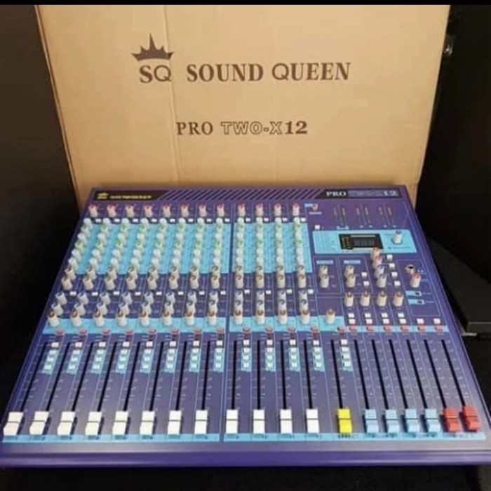 Mixer Audio 12 Channel Soundqueen Pro Two X12 / Pro Two X 12 Original