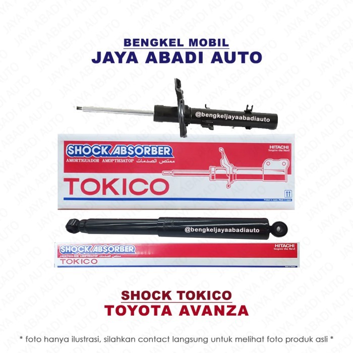 Shock Absorber / Breaker Tokico - Toyota Avanza Veloz (2012-On)