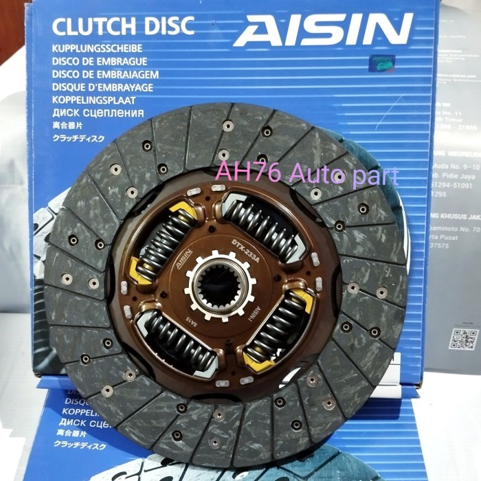 Kampas Kopling Fortuner Diesel / Hiace Commuter Aisin Original