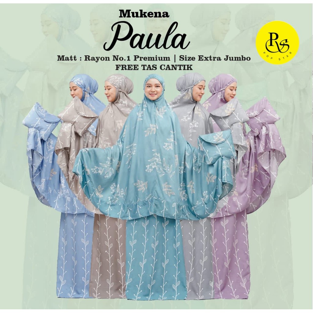 HASNA / SEPIA / PAULA / ALESHA / NUNA / SALWA / TARRA / SALMA / ALUNA MUKENA COUPLE IBU DAN ANAK MOT